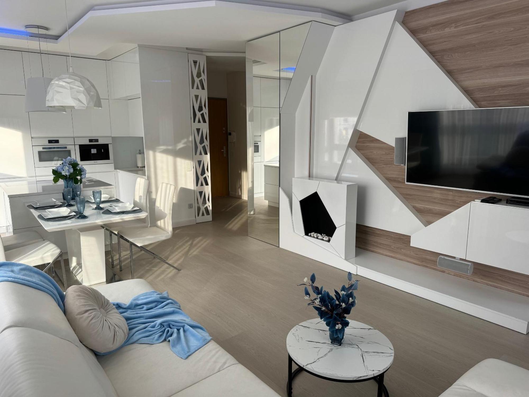 Blue Seaside Apartment Gdańsk Exterior foto